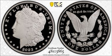 2023-S $1 Morgan Dollar PR70DCAM