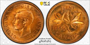 1945 1C MS66RD