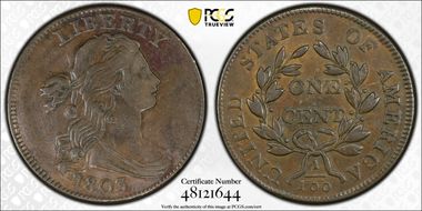 1803 1C No Stems XF45BN