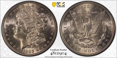 1903 $1 MS63