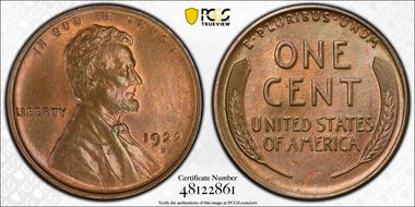 1922-D 1C MS64BN