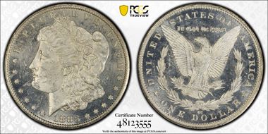 1883-CC $1 MS63PL
