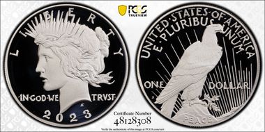 2023-S $1 Peace Dollar PR70DCAM