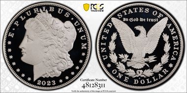 2023-S $1 Morgan Dollar PR70DCAM