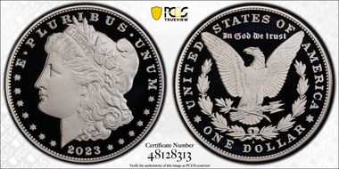 2023-S $1 Morgan Dollar PR70DCAM
