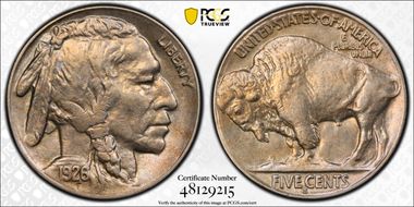 1926-S 5C AU58