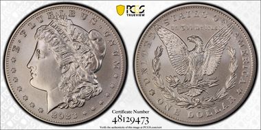 2023 $1 Morgan Dollar MS70