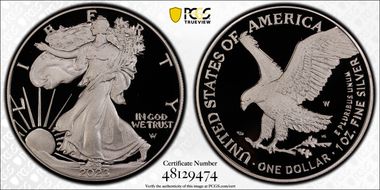 2023-W $1 Silver Eagle PR69DCAM