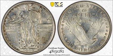 1917 25C Type 1 AU58FH