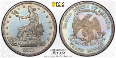 1876 T$1 PR64