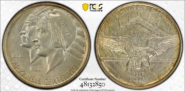 1939-S 50C Arkansas MS64