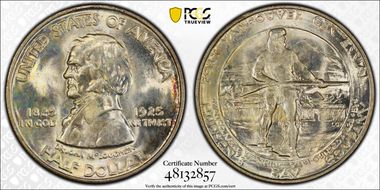 1925 50C Fort Vancouver MS66+