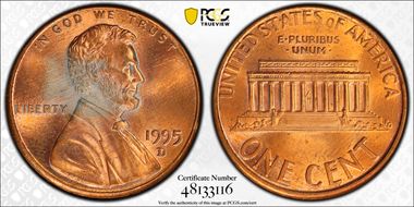 1995-D 1C MS64RD