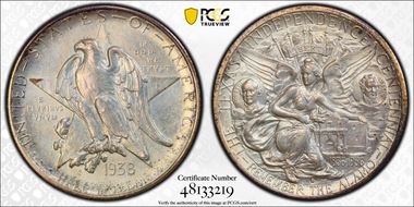 1938-S 50C Texas MS66