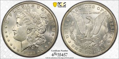 1883-CC $1 MS64