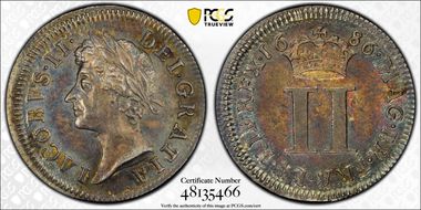 1686 2D S-3416 IΛCOBVS MS62