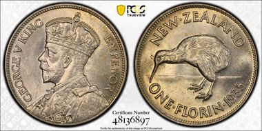 1935 Florin MS63