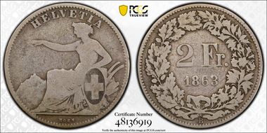 1863 B 2 Fr VG10
