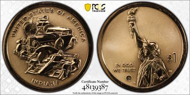 2023-S $1 American Innovation IN Rev PR Auto Industry First Strike PR69