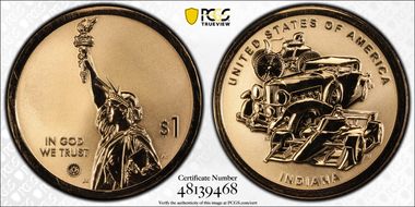 2023-S $1 American Innovation IN Rev PR Auto Industry First Strike PR70