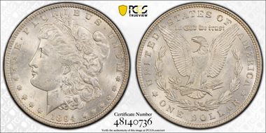 1894 $1 MS62