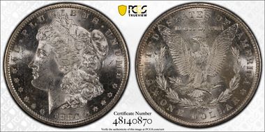 1880-S $1 MS64