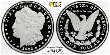 2023-S $1 Morgan Dollar PR70DCAM