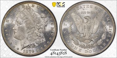 1879-O $1 MS62