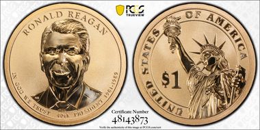 2016-S $1 Ronald Reagan Rev PR Chronicles Set PR70