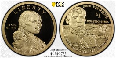 2018-S $1 Native American PR69DCAM