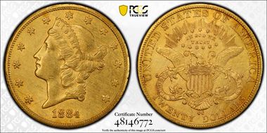 1884-CC $20 N1