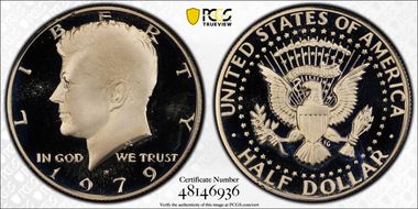 1979-S 50C Type 1 PR69DCAM