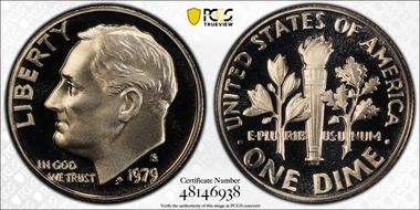 1979-S 10C Type 1 PR69DCAM