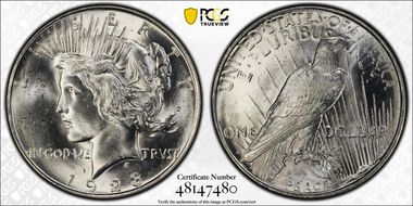 1923-D $1 MS64