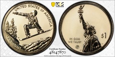 2022-S $1 American Innovation VT Rev PR Snowboarding PR70