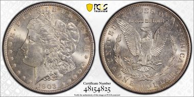 1903 $1 MS64