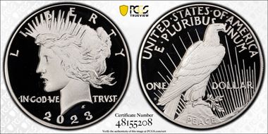 2023-S $1 Morgan Dollar PR70DCAM