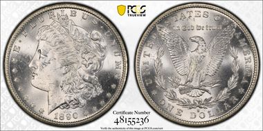 1890-S $1 MS63