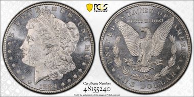 1884 $1 MS63PL