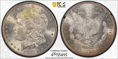 1883-CC $1 GSA Hoard MS63