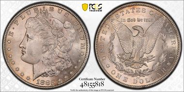 1882-CC $1 MS63