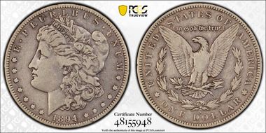 1894-S $1 F15