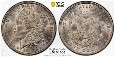 1887-O $1 MS65