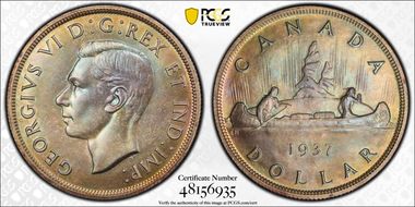 1937 S$1 Rim Mule SP65