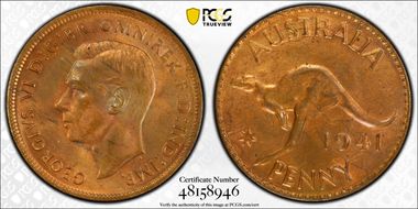 1941 K.G (p)  1D MS64RB