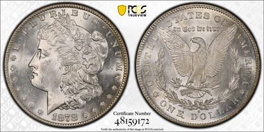 1878-S $1 MS63