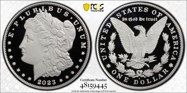 2023-S $1 Morgan Dollar PR70DCAM