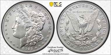 2023 $1 Morgan Dollar First Strike MS69