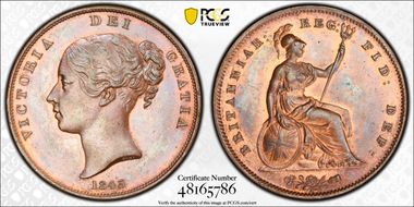 1845 1D S-3948 MS64BN