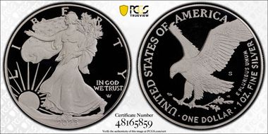 2023-S $1 Silver Eagle PR69DCAM